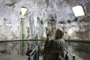 Besonders beeindruckend ist das monumentale Kuppelbad, das lange Zeit als “Tempel des Merkur” bekannt war. (Foto: © Bastian Glumm)