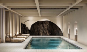 Das Spa von Castel Badia ist in die historischen Gewölbe des ehemaligen Klosters eingebettet und verbindet jahrhundertealte Architektur mit zeitgenössischem Wohlbefinden. (Foto: © Castel Badia)