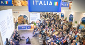 Am Stand „Italia“ präsentierte die italienische Tourismusagentur ENIT auf der ITB Berlin aktuelle Zahlen, Trends und Strategien für den wichtigen deutschen Reisemarkt. (Foto: © ENIT)