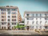 Die beiden Gebäude des Hotel Locarno in der Via della Penna – klassisch römisch und ruhig gelegen, nur wenige Schritte von der Piazza del Popolo. (Foto: © Hotel Locarno)