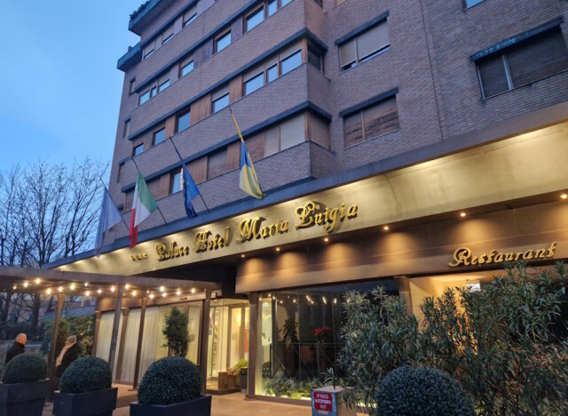 hotel-parma-sina-maria-luigia (10) Unauffällig, zentral gelegen: Das Hotel Sina Maria Luigia nahe Bahnhof und Altstadt von Parma: eine pragmatische Wahl mit überraschendem Komfort. (Foto: © Bastian Glumm)