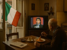 „L’Italiano“ von Toto Cutugno – ein Kultsong über italienische Identität, Stolz und Lebensgefühl. Italiens Klassiker mit weltweiter Wirkung. (Bild: Open AI)