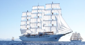 Sea Cloud Cruises macht den Herbst 2025 zur Genussreise: Fünf Segelkreuzfahrten entlang Italiens Westküste feiern die regionale Kulinarik. (Foto: © Sea Cloud Cruises)