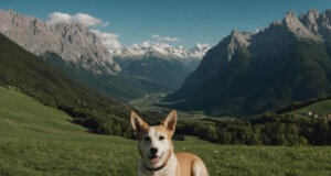 Ein Urlaub mit Hund in Südtirol ist ein besonderes Erlebnis, vor allem, wenn Sie Ihre Zeit im Aparthotel Sonnhof in Truden verbringen. (Foto: © Sonnhof Truden)