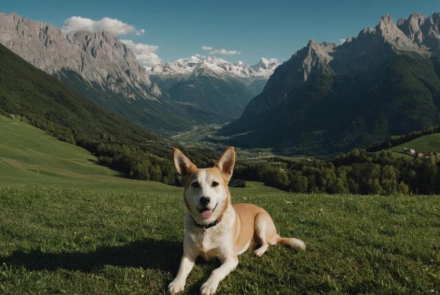 Ein Urlaub mit Hund in Südtirol ist ein besonderes Erlebnis, vor allem, wenn Sie Ihre Zeit im Aparthotel Sonnhof in Truden verbringen. (Foto: © Sonnhof Truden)